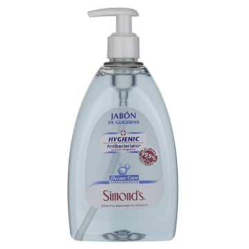 Product image of SIMONDS DERMO CARE HYGIENIC HIPOALERGENICO JABON LIQUIDO 500 ML C/VALV.