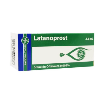 Product image of Latanoprost solución oftalmica 0,005 % x 2,5 ml