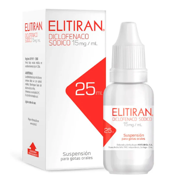 Product image of Elitiran gotas 15 mg / ml x 25 ml