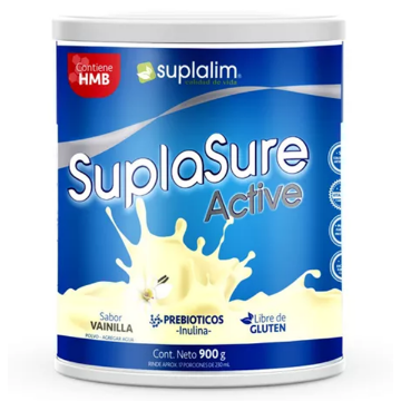 Product image of SUPLASURE ACTIVE VAINILLA CON HMB 850 G.