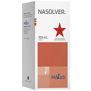 Product image of NASOLVER JARABE 100 ML (CODEINA+PSEUDOEFEDRINA+CLORFENAMINA)