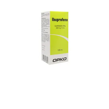 Product image of Ibuprofeno 200 mg / 5 ml x 100 ml