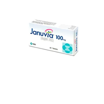 Product image of Januvia 100 mg x 28 comprimidos recubiertos