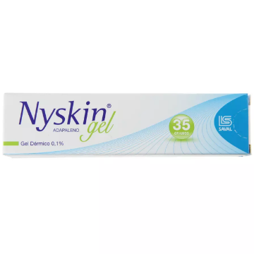 Product image of NYSKIN 0,1% GEL DERMICO 35 G. (ADAPALENO)