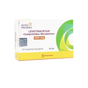 Product image of Levetiracetam 500 mg x 30 comprimidos