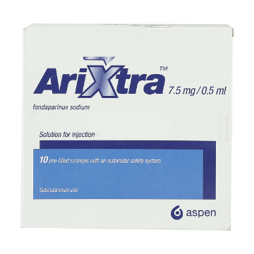 Product image of ARIXTRA 2.5MG / 0,5ML X 10 JERINGA