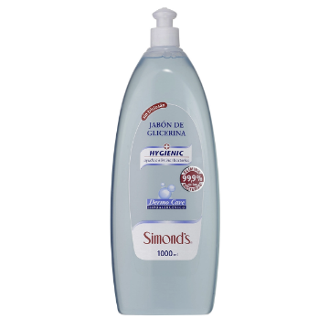 Product image of SIMONDS DERMO CARE HYGIENIC HIPOALERGENICO JABON GEL C/GLICERINA 1000 ML