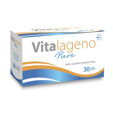 Product image of VITALAGENO PURE SIN SABOR POLVO SOLUCION ORAL 30 SOBRES 10 G.[VITALAB] (COLAGENO HIDROLIZADO)