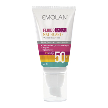 Product image of Emolan solar facial matificante FPS50+ x 50 ml