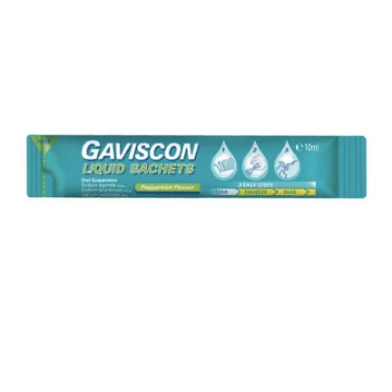 Product image of Gaviscon original sabor a menta suspensión oral 10 ml x 1 sachet