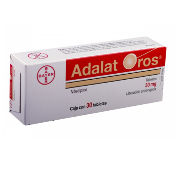 Product image of ADALAT OROS 30 MG X 30 COMP.