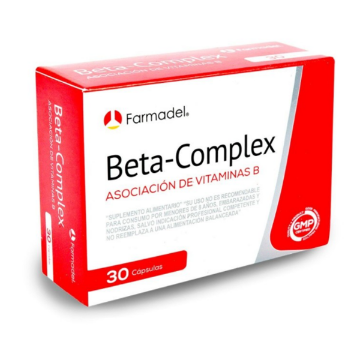 Product image of Beta complex x 30 cápsulas