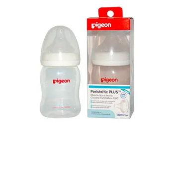 Product image of Pigeon mamadera vidrio boca ancha x 160 ml