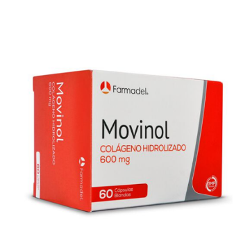 Product image of MOVINOL 600 MG 60 CAPSULAS BLANDAS (COLAGENO HIDROLIZADO)