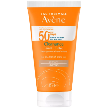 Product image of Avene cleanance solar color proteccion muy alta SPF50+ UVB / UVA pieles acneicas x 50 ml