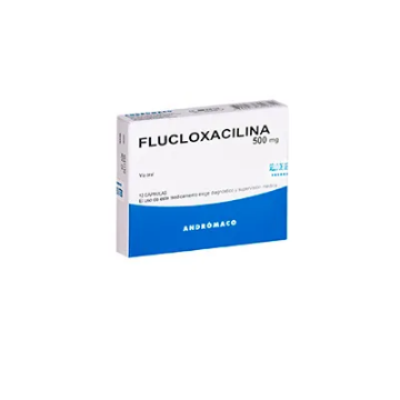 Product image of Flucloxacilina 500 mg x 12 cápsulas