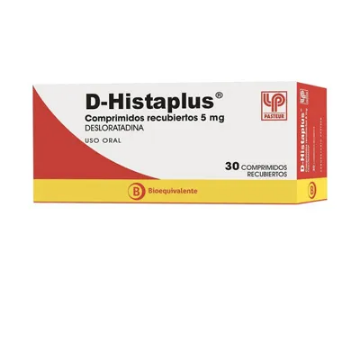 Product image of D Histaplus 5 mg x 30 comprimidos recubiertos