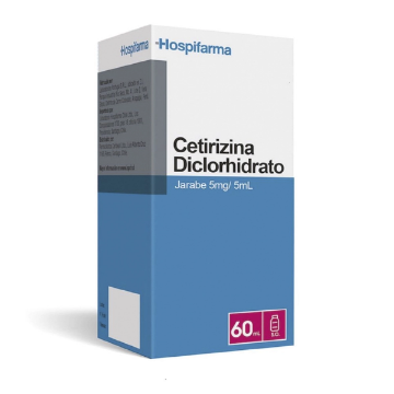 Product image of CETIRIZINA 5MG / 5ML JBE X FCO. 60ML