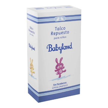 Product image of Babyland talco hipoalergenico cartulina repuesto x 200 g