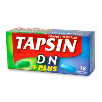 Product image of Tapsin DN compuesto plus x 18 comprimidos