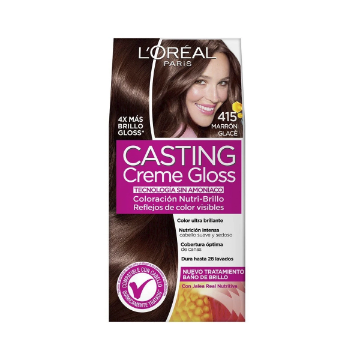 Product image of Casting creme gloss 415 marron glace coloración nutri brillo sin amoniaco x 1 unidad