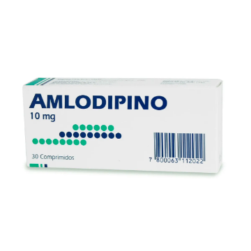 Product image of Amlodipino 10 mg x 30 comprimidos