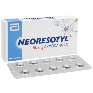 Product image of NEORESOTYL 50 MG 30 COMPRIMIDOS (ARMODAFINILO)