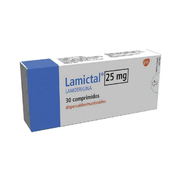 Product image of LAMICTAL 25MG X 30 COMP.