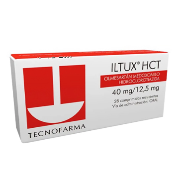 Product image of Iltux HCT 40 / 12,5 mg x 28 comprimidos recubiertos