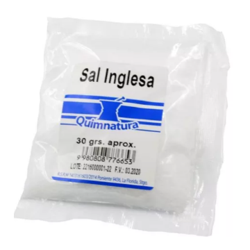 Product image of QUIMNATURA SAL INGLESA BOLSA 30 G.