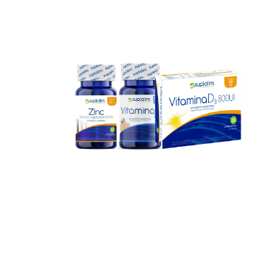 Product image of INMUNE PACK VITC+VITD+ZINC [60+30+30] CAPSULAS