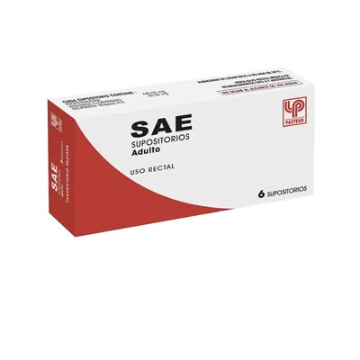 Product image of Sae adulto x 6 supositorios