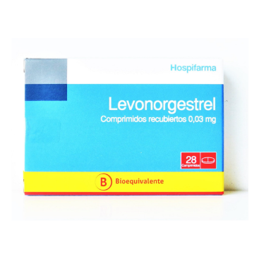 Product image of LEVONORGESTREL 0,03 MG X 28 COMP.