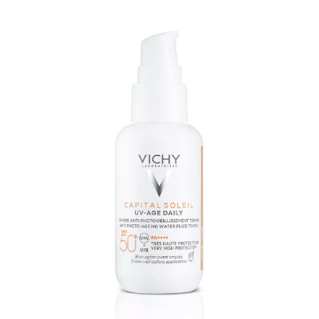 Product image of VICHY CAPITAL SPF50+ SOLEIL UV-AGE DAILY COLOR FLUIDO 40 ML