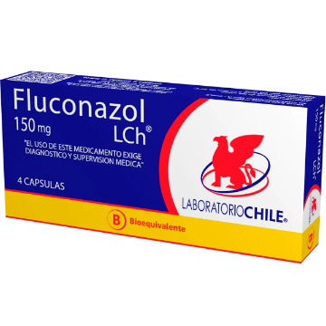 Product image of Fluconazol 150 mg x 4 cápsulas