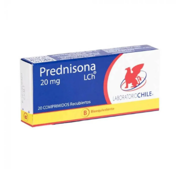 Product image of Prednisona 20 mg x 20 comprimidos