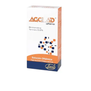 Product image of Agglad Ofteno 0,2 % solución oftálmica x 5 ml