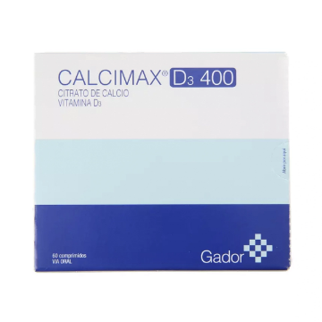 Product image of Calcimax D3 400 x 60 comprimidos