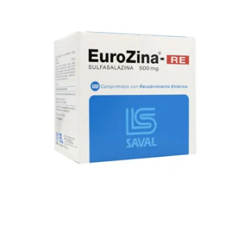 Product image of Eurozina RE 500 mg x 100 Comprimidos