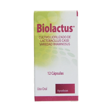 Product image of Biolactus 250 mg x 12 cápsulas