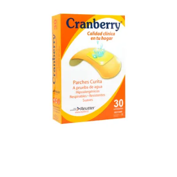 Product image of Cranberry parche curita x 30 unidades