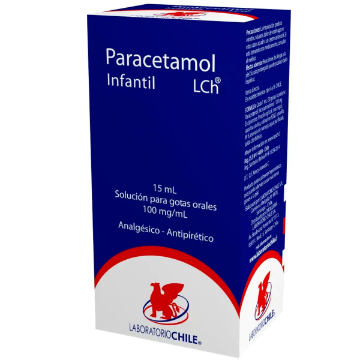 Product image of Paracetamol infantil 100 mg / ml x 15 ml