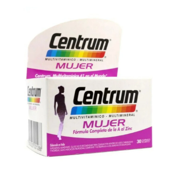 Product image of Centrum mujer x 30 comprimidos