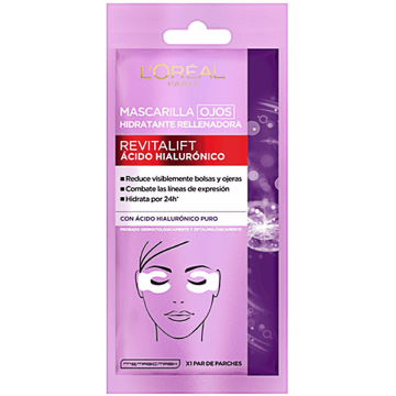 Product image of LOREAL REVITALIFT AC.HIALURONICO HIDRATANTE RELLENADORA MASCARILLA OJOS