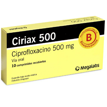 Product image of Ciriax 500 mg x 10 comprimidos recubiertos