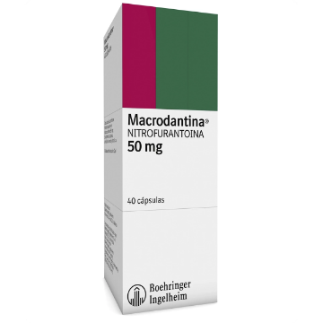 Product image of MACRODANTINA 50 MG 40 CAPSULAS (NITROFURANTOINA MACRO)