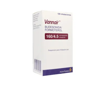 Product image of Vannair suspensión para inhalación 160 / 4,5 mcg x 120 dosis