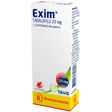 Product image of Exim 20 mg x 1 comprimido