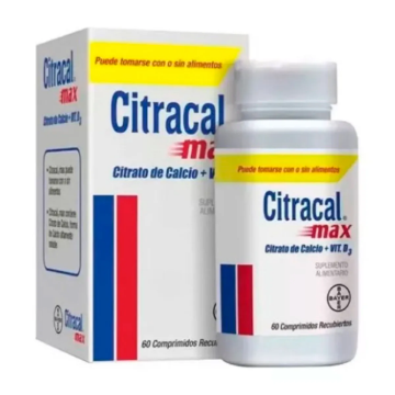 Product image of Citracal Max x 60 comprimidos recubiertos