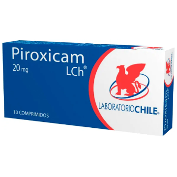 Product image of Piroxicam 20 mg x 10 comprimidos